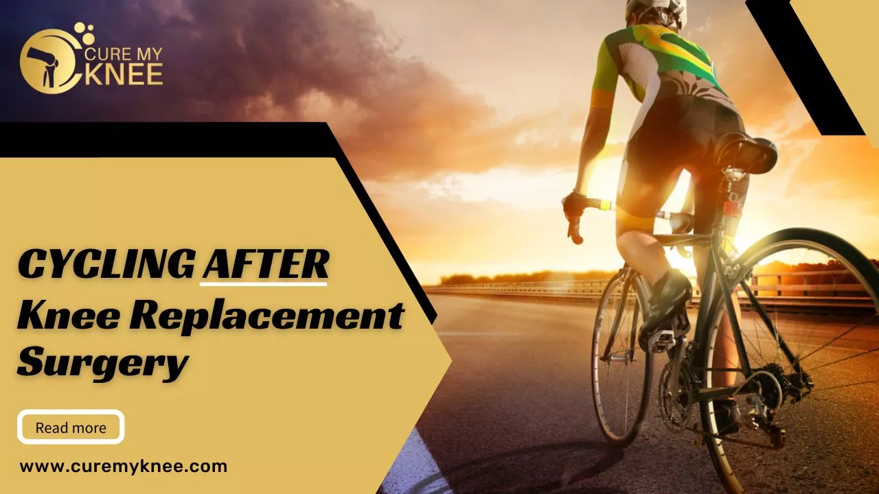 how to start again cycling / bike after knee replacement surgery